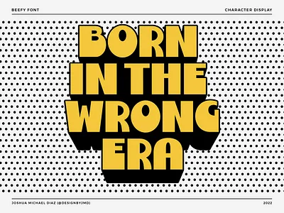 Beefy Font In Use 60s font 70s font branding font graphic design groovy groovy font hippie font illustration lettering lettering artist logo logo font logo type logotype pop art poster retro font type art typography vintage font