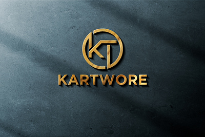 Kartwore graphic design initial letters logo initials logo letters logo logo logo branding logo design minimal logo