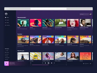 Artwork redesign for Napster artwork branding music app redesign streaming