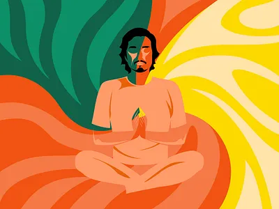 Hello Himalayas! colors figma illustration portrait