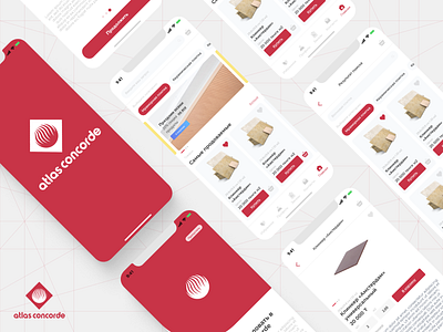Atlas Concorde Online Store design ui ux