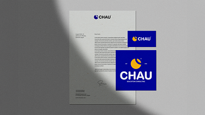 CHAU - Brand Applications ai animation branding education educational graphic design illustration logo motion graphics school students ui university ux vector