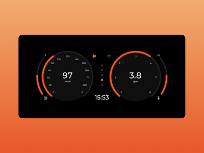Daily UI #034 Car Interface dailyui dailyui009 design ui uidesign uiuxdesign