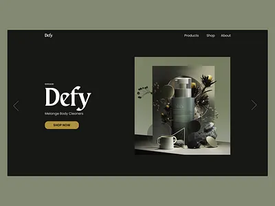 Cosmetic Websites Landing Page cosmetics cosmeticwebsite design graphic design home page homepage design landing page design ui website design