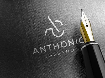 AC logo design branding desain design logo vektor