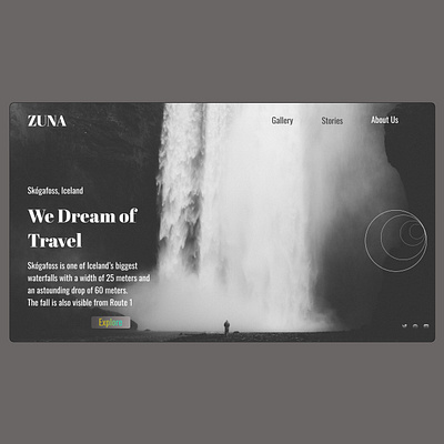 "We Dream Travel" |UI&UX Design| ui ux