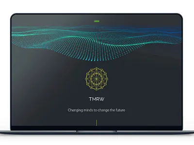 TMRW Website branding website