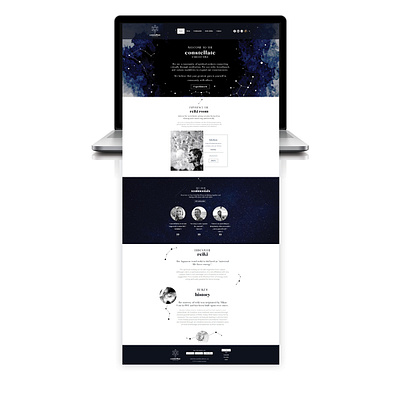 The Constellate Collective brand design brand designer graphic design graphic designer logo logo designer mobile web designer web design web designer wix web design