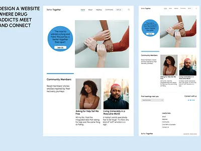 Uncluttered Landing Page Design design typography ui ux