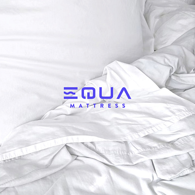 Equa Mattress adobe illustrator adobe photoshop adobexd appdesign behance branding crete dailyui design dribbblers flat gfxmob graphicdesignui logo mattress rethymno uidesign userexperience userinterface vector