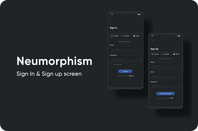 Sign in & Sign up #Dailyui001 ui