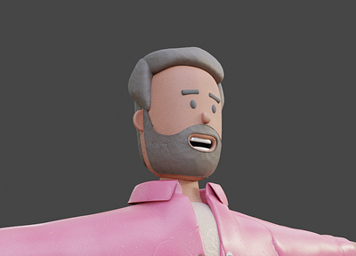 3D dude 3d 3d character blender
