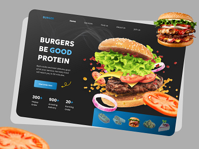 Burger Website Design