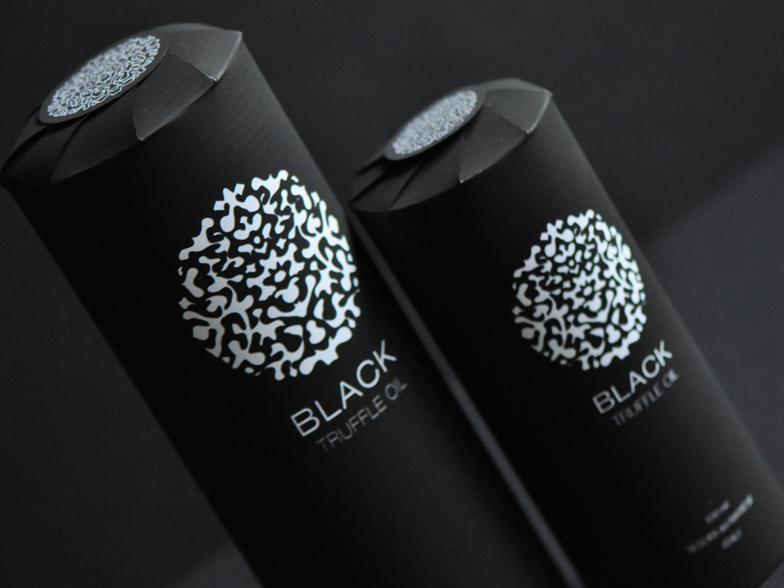 Example of Brand Identity and Packaging design for Truffle Oil