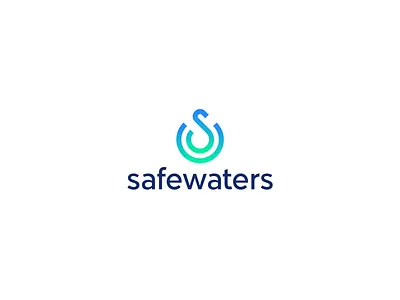 Safe Waters logo design 2022 logo 2022 trend abstract branding elegant geometric logo logo design logo designer logo mark logos logotype minimalism minimalist modern monogram paper symbol vector art vector illustration