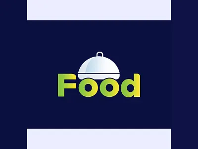 Food logo design concept branding design food logo gradient logo minimalist logo modern logo restaurant logo typography