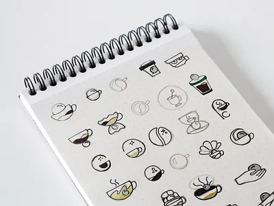 Pearl Cafe logo base branding cafe design illustration illustrator logo mockups photoshop simple sketching vector