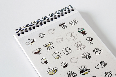 Pearl Cafe logo base branding cafe design illustration illustrator logo mockups photoshop simple sketching vector