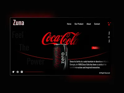 "CocaCola" ui ux