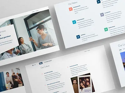 Corporate Website Design clean ui corporate design corporate website design figma figma design graphicdesign minimal mockup ui ui inspiration ui mockup ui screens ui ux web design web development website