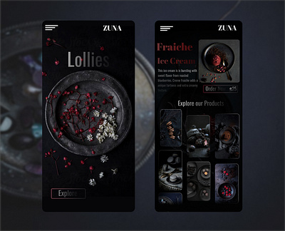 "Lollies" App Design app ui ux