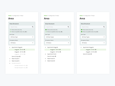 Filtering TreeGrid Pt. 1 component filtering product design tree grid treegrid ui uiux ux web ui