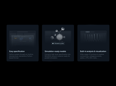Graphics for NetPyNE design graphic design illustration ui ui design vector