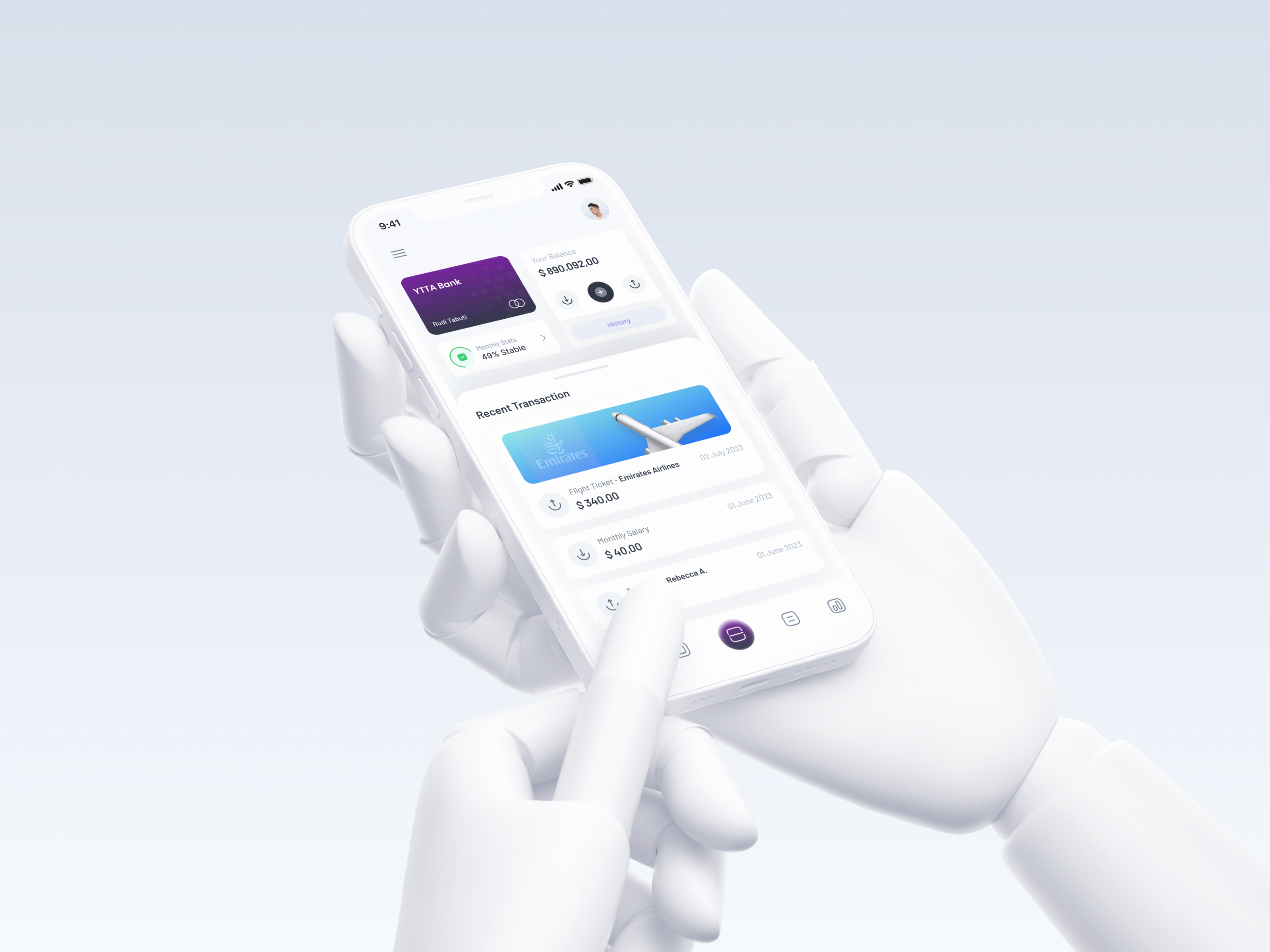 Example of Mobile App