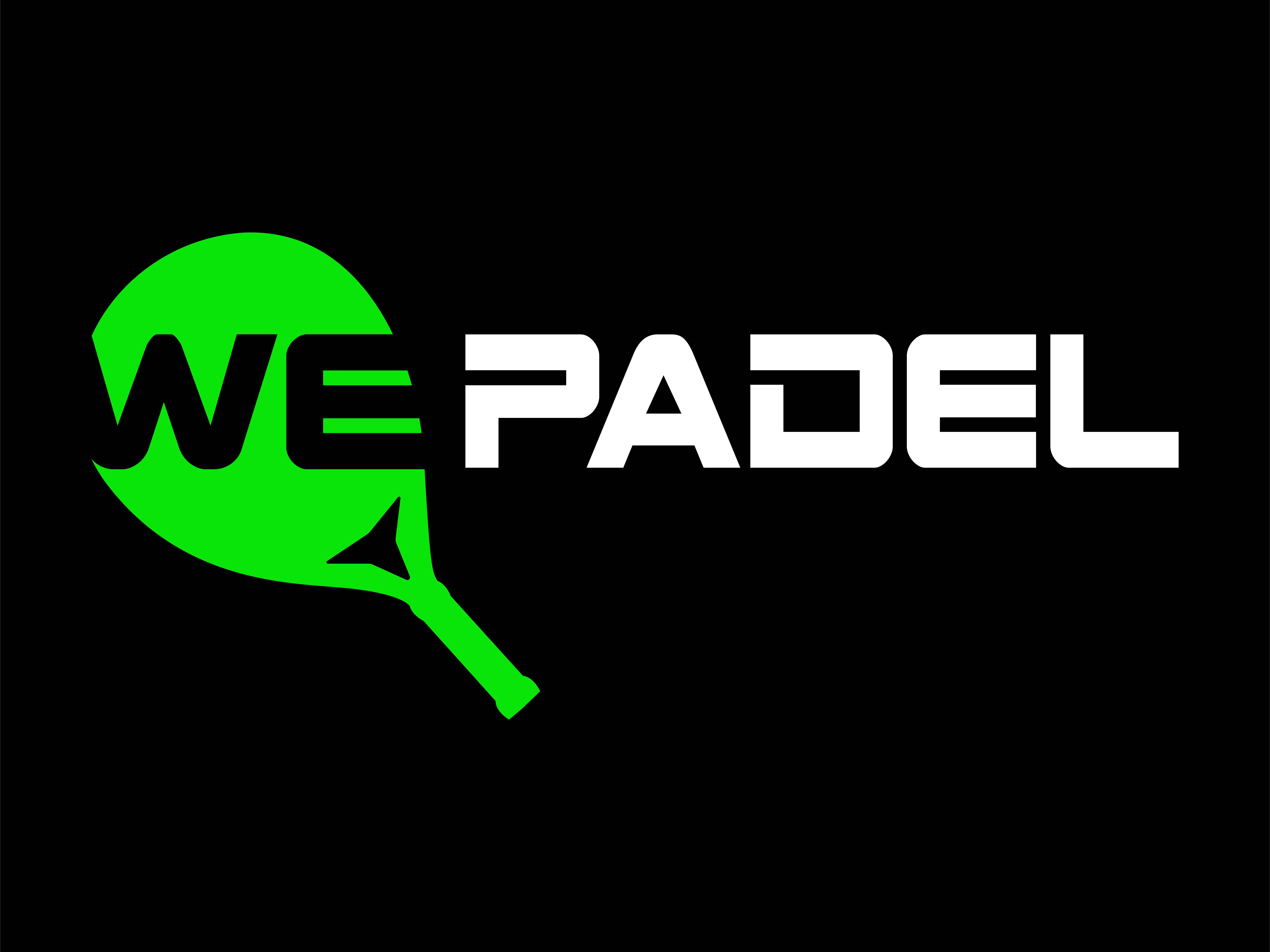 Example of Padel Racket Logo Design 