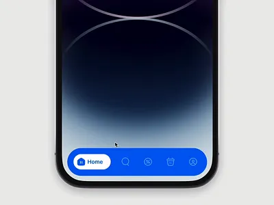 Tab Bar Animation app bottom bar ios bottom navigation clean design icon interaction ios app menu bar minimal motion graphics mp4 sidebar tab bar tabbar ui ux