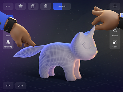 Shapeyard. 3D editor in your mobile devices. 3d design editor editor tools iphone 3d mobile 3d mobile editor