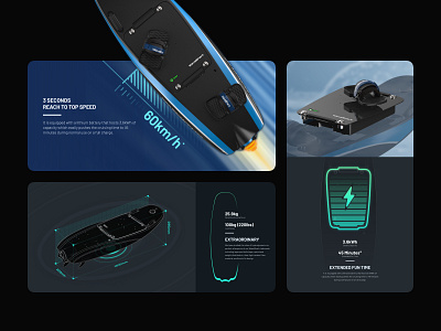 The Next Water Sports｜Power Motion Measure Battery design interface sea sport design travel uiux web website