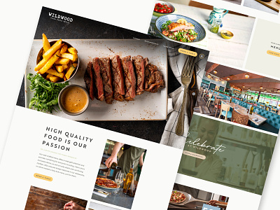 Elegant Restaurant Website with Table Booking design limely pizza restaurant tablebooking web design website