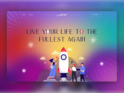 creative header design creative header landing page saas ui web design web header