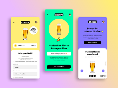 From product vision to functional app in record time alcohol app design beer bold colors branding colorful brand digital communication digital marketing digital mvp gastronomy marketing campaign mobile application ottakringer ui user experience user interface design ux web design web development web engineering