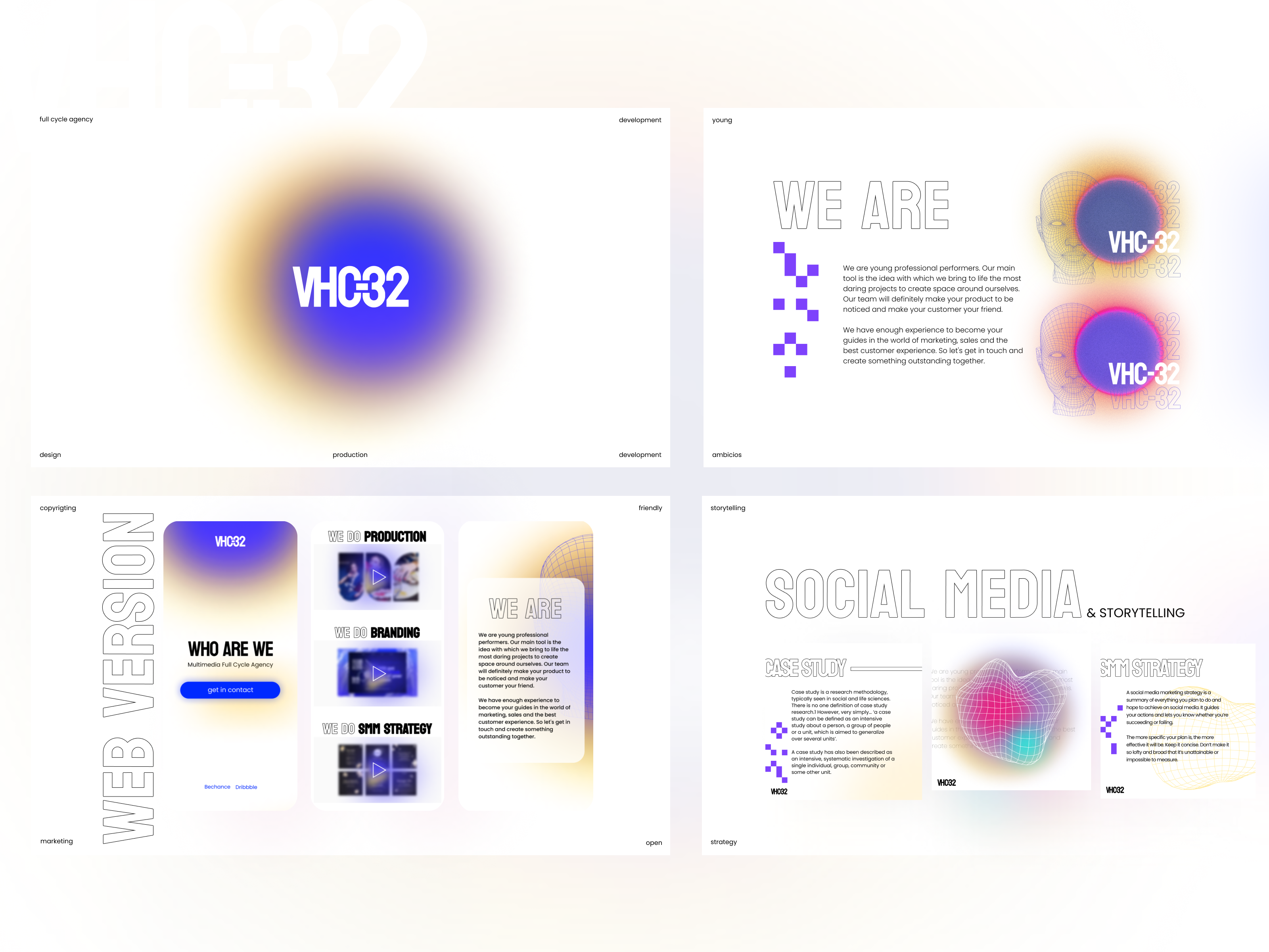 Example of Pitch Deck. Presentation Design 5 Pages