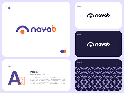 Automotive Logo ( Nayab logo wordmark) N letter logo 3d app branding design graphic design illustration logo motion graphics ui ux vector