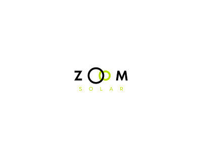 Zoom Solar app clean energy eco eco friendly green icon logo minimal sustainability zoom