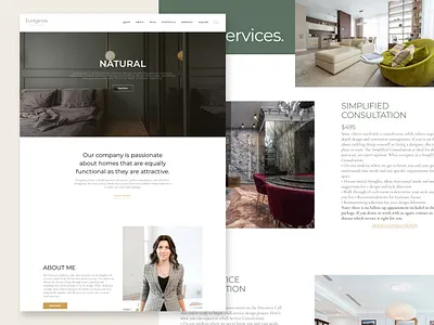 Evergreen Desgin Co. Website Design branding design icon logo logo design ux web desgin website website design