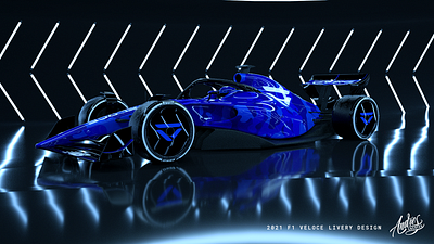 Veloce Esports Livery F1 2022 3d animation c4d cars cinema4d