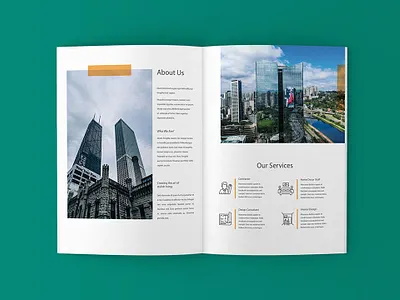 Company Profile Or Brochure Design annual report booklet branding brochure brochure design brochure template company profile company profile design design graphic design illustration logo motion graphics ui