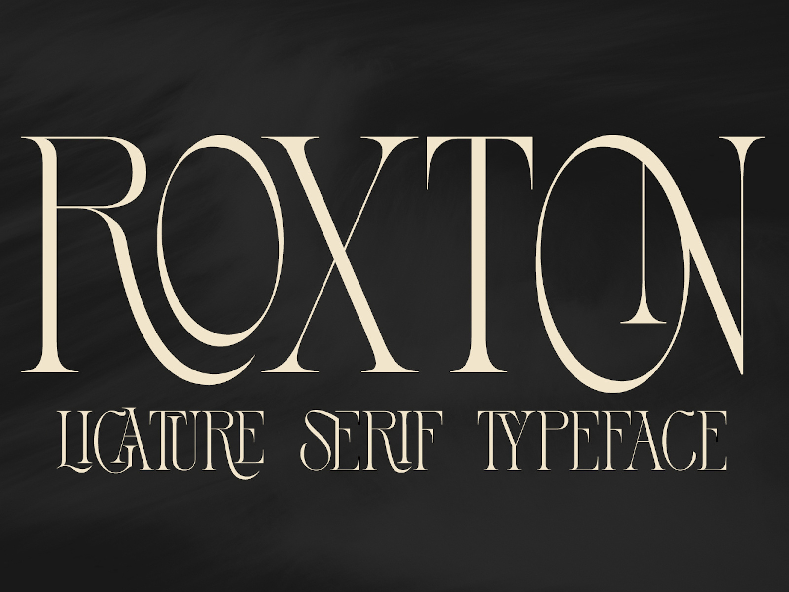 Roxton Elegant Ligature Serif Font by Pixel Surplus on Dribbble