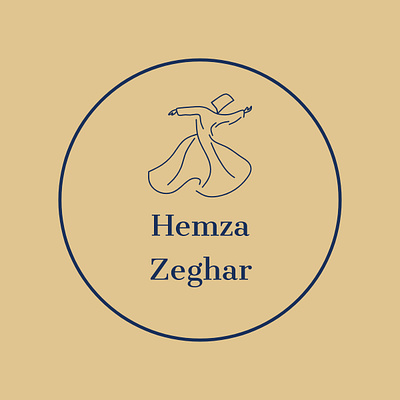 The Whirling Dervish (The Artist's Logo) branding design graphic design logo