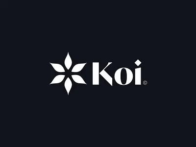 Koi brand brandidentity branding clean design flatlogo floral identity identitydesign japanesegarden koi logo logodesign logomark logotype mark minimal minimallogo timeless vector