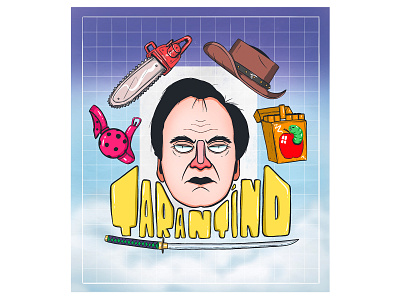 Maestro Tarantino design doodle doodleart draw drawning graphic design illustration