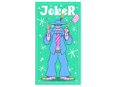 Joker design doodle doodleart draw drawning graphic design illustration logo
