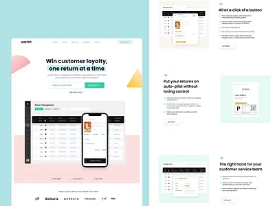 Yayloh - Website graphic design ui ui design web design website