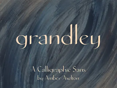 Grandley Typeface branding design font font design graphic design package design sans serif type design typeface typeface design typography