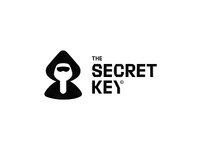Secret Key brand branding classified cloak confidential design hidden hoodie identity janis ancitis key logo mask negative space pouch private secret undercover