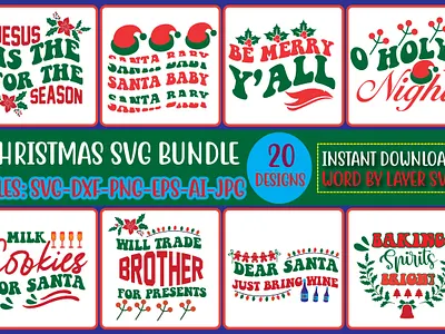 Christmas SVG Bundle